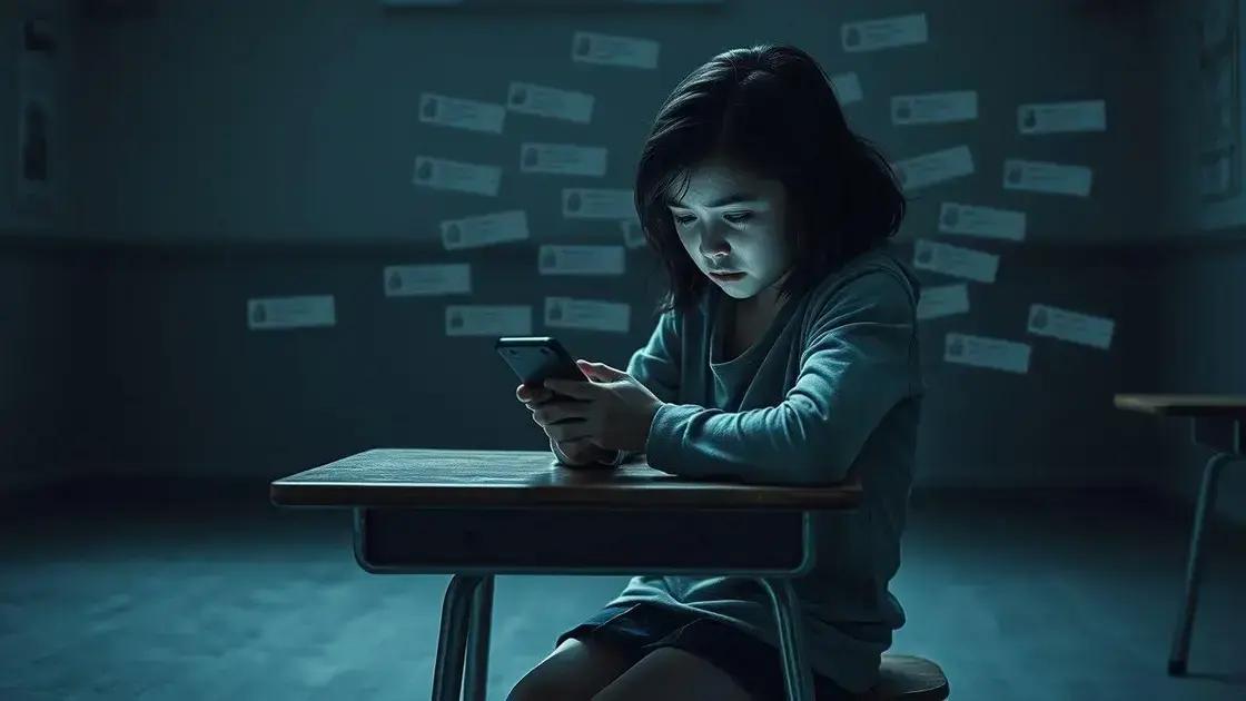 Impactos psicológicos do bullying virtual em alunos