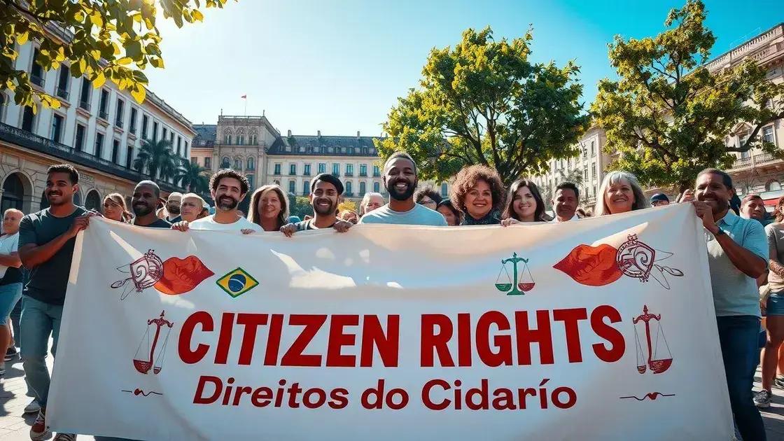 Direitos do cidadão e garantias constitucionais