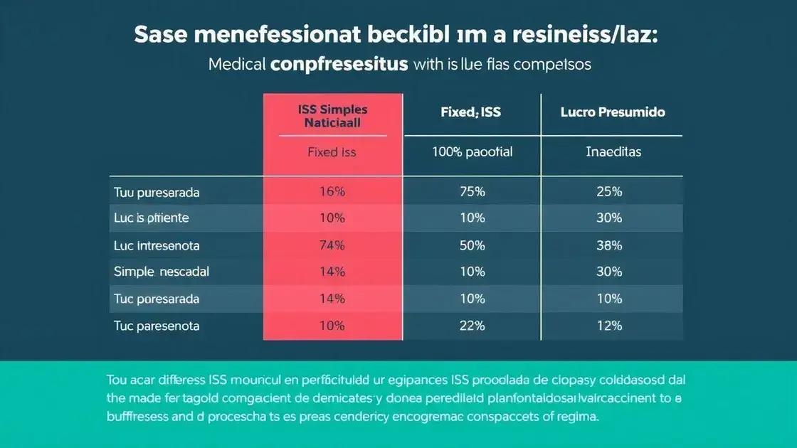 Comparativo com outros regimes de tributação