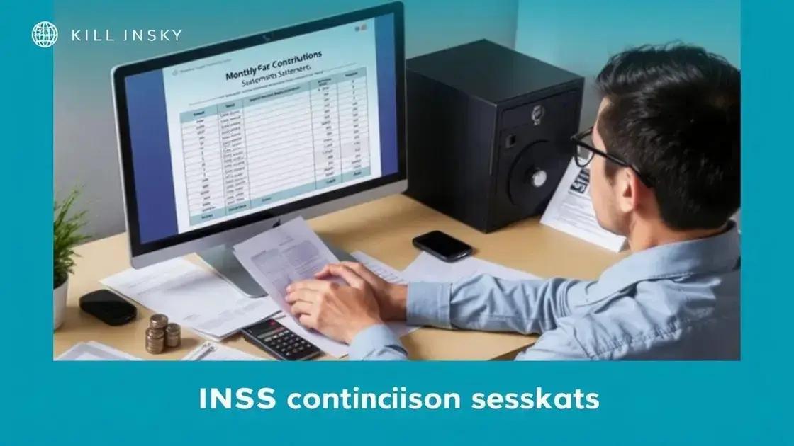 Importância do controle mensal INSS