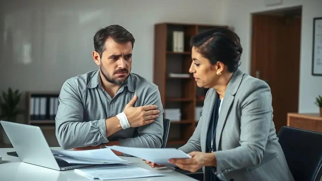Acidente de trabalho e advogado: saiba quando acionar e como garantir seus direitos