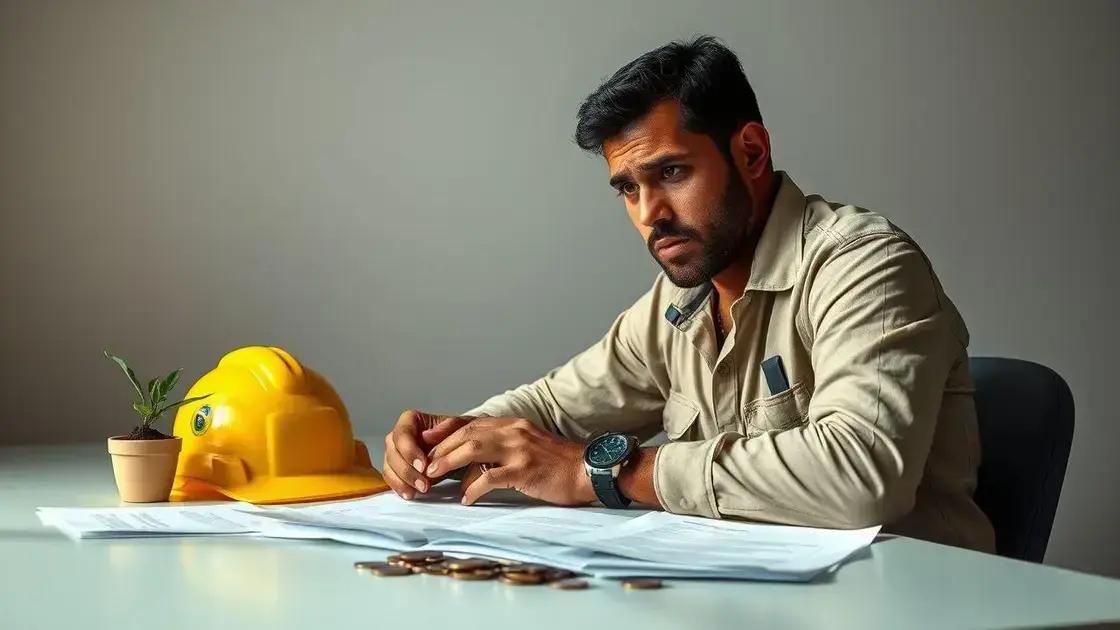 Acidente de trabalho e FGTS: o que muda na sua vida trabalhista e financeira?