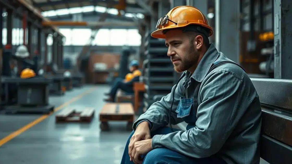 Acidente de trabalho e saúde mental: sinais, direitos e soluções para o seu bem-estar