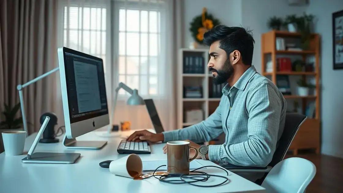 Acidente de trabalho home office: quais direitos você tem e como provar sua situação?