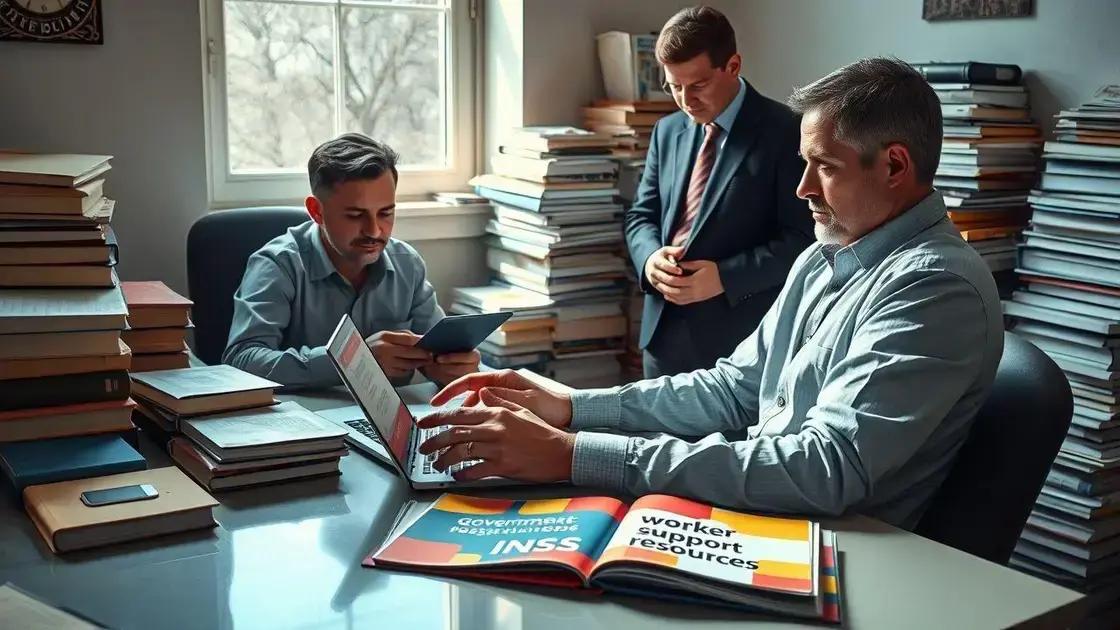 Canais de denúncia e apoio ao trabalhador acidentado