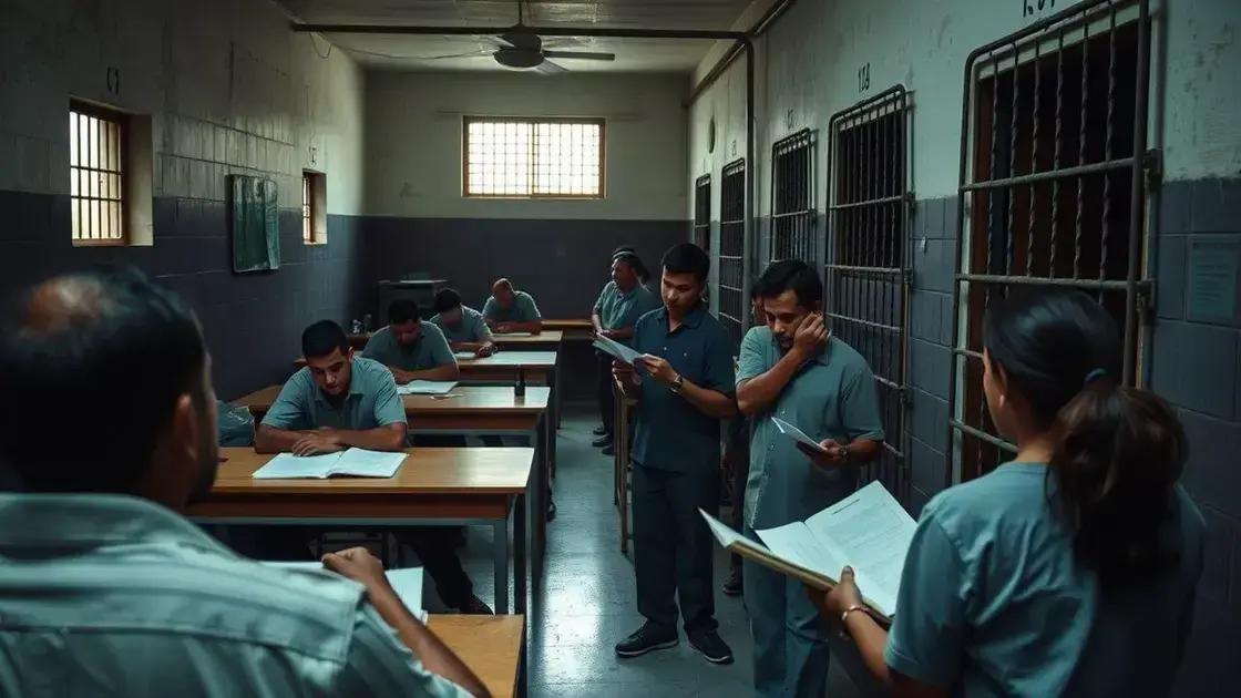 casos práticos e desafios enfrentados pelos presos