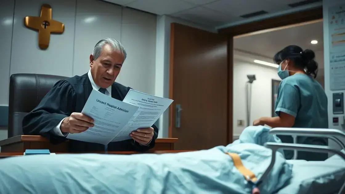 Casos reais: decisões de liminar hospitalar no Brasil