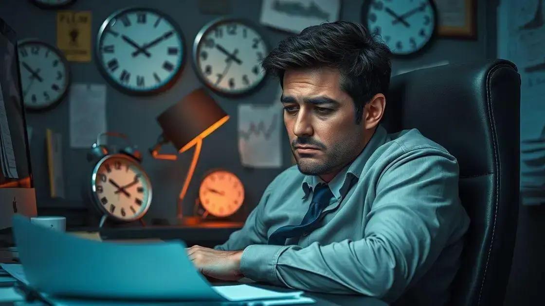 Como a jornada excessiva contribui para doenças no trabalho