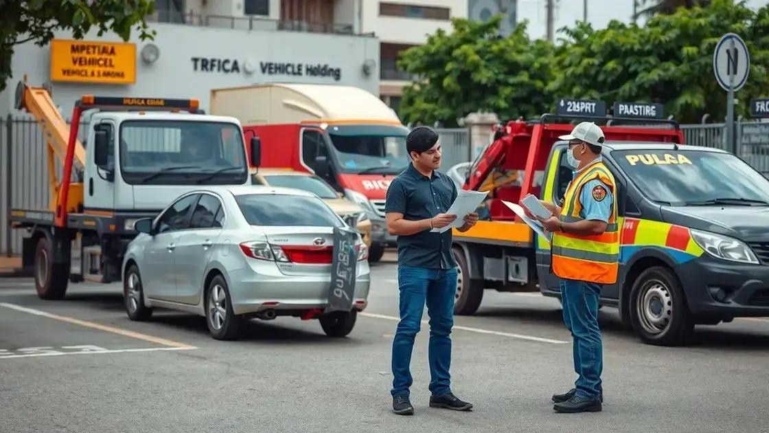 Como agir se seu veículo for apreendido ou removido