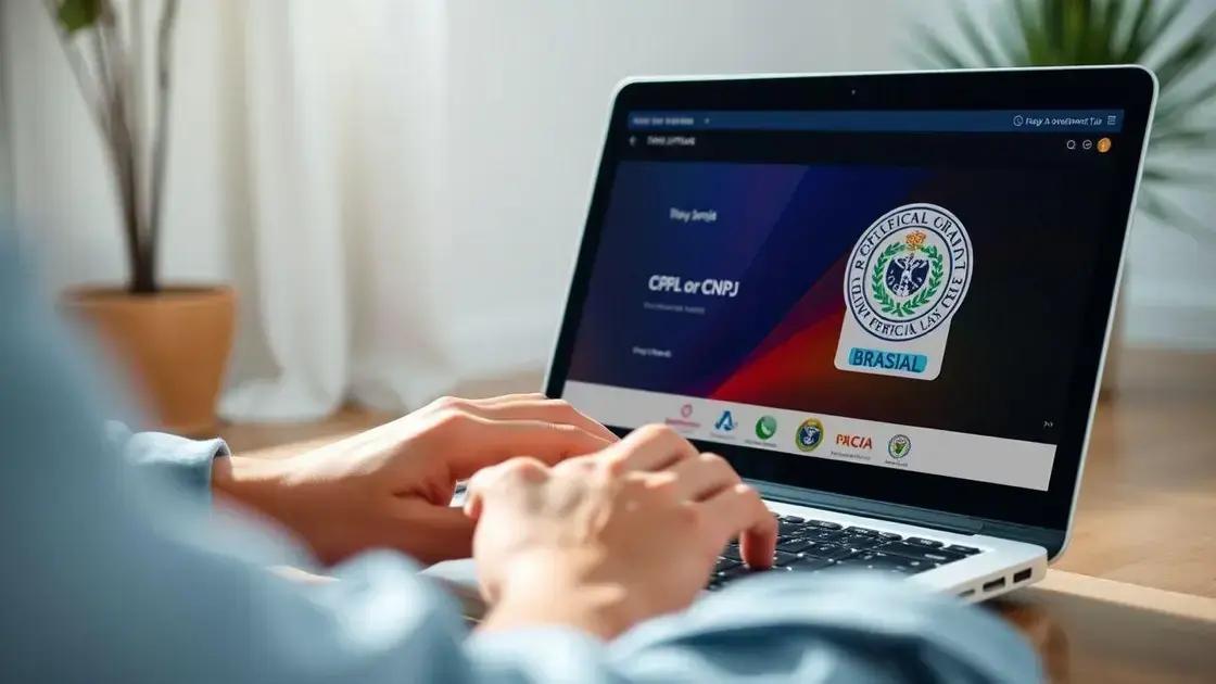 Como consultar pendências no CPF e CNPJ