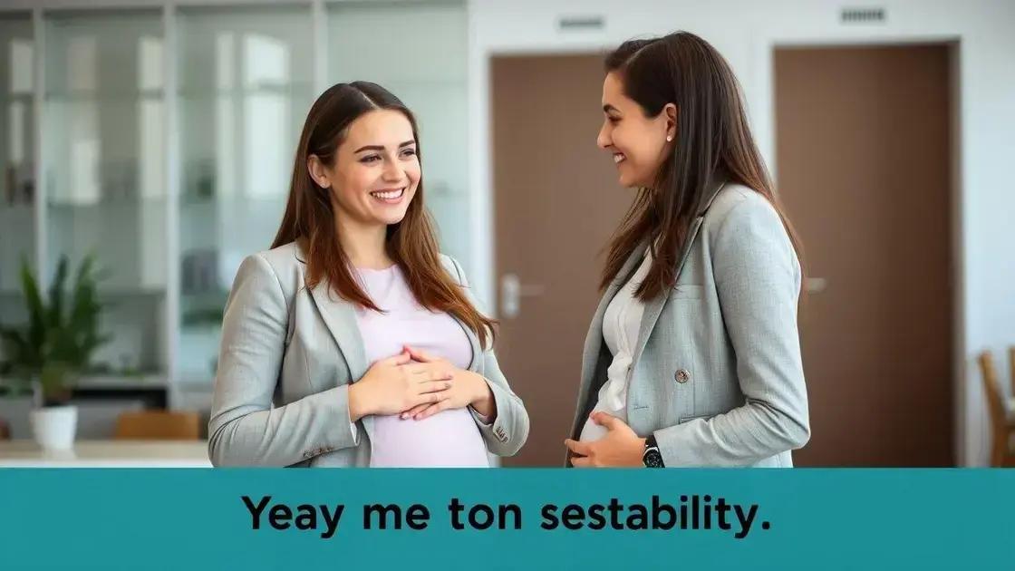 como funciona a estabilidade da gestante no emprego