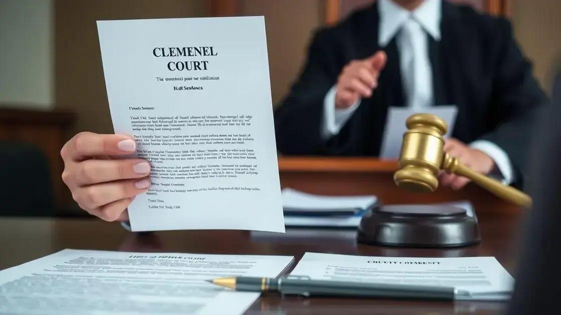Como funciona a intimação judicial e o papel da sentença