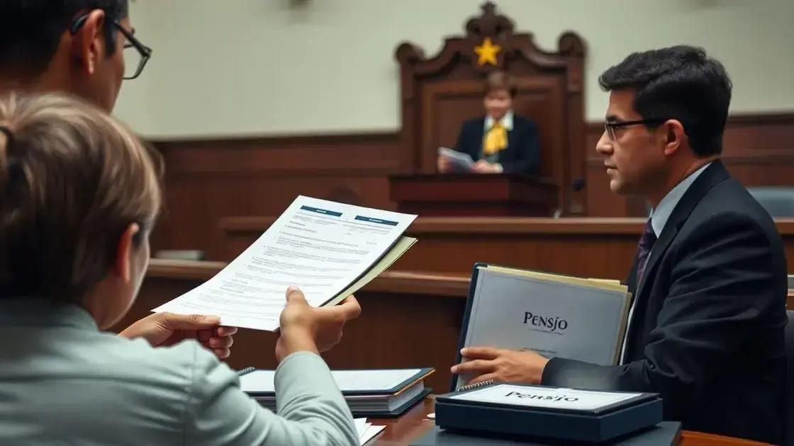Como funciona a revisão do valor da pensão