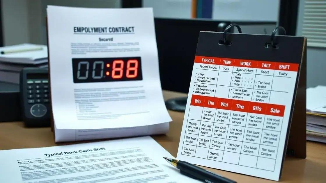 como identificar sua jornada de trabalho oficial
