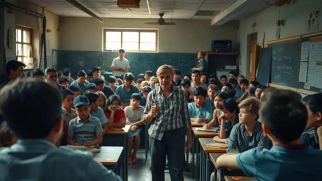 Como o ambiente escolar contribui para o adoecimento
