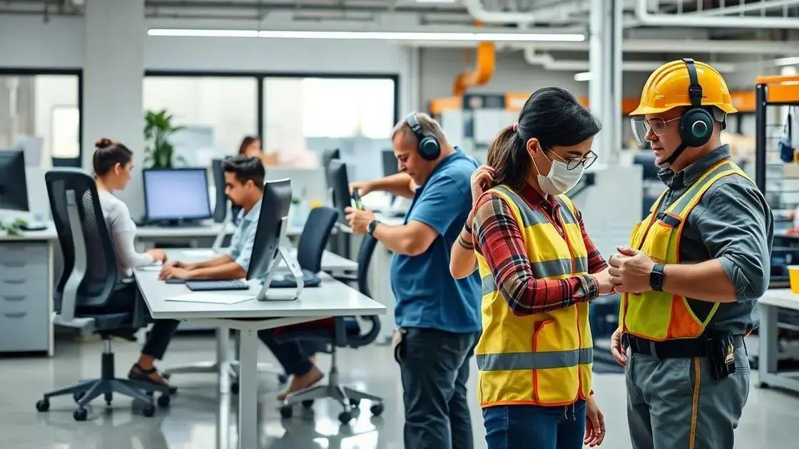 como prevenir acidentes e LER/DORT no dia a dia