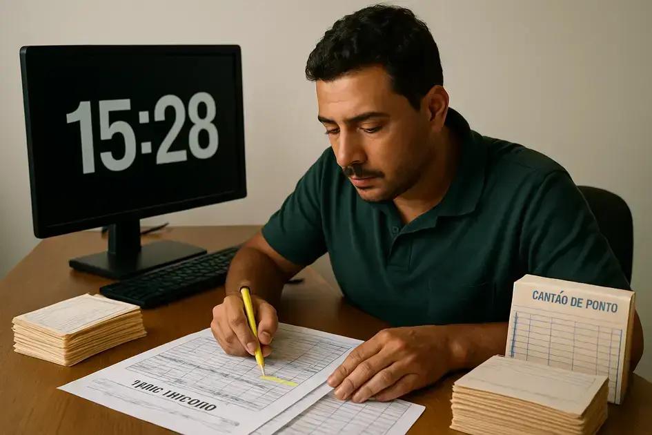 como usar registros de ponto como prova fundamental