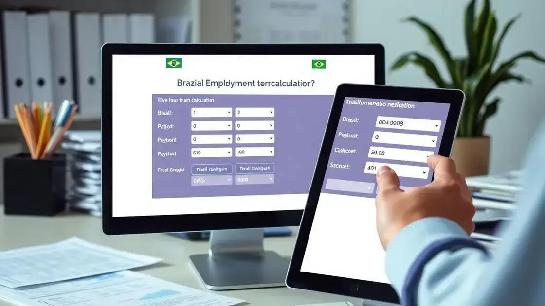 como usar um simulador rescisão para conferir seus direitos