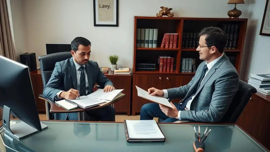 consulte um advogado e trace a melhor estratégia defensiva