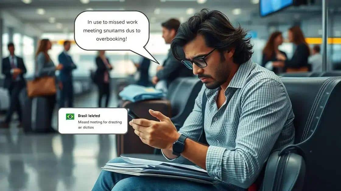 Danos morais no overbooking: quando vale a pena buscar