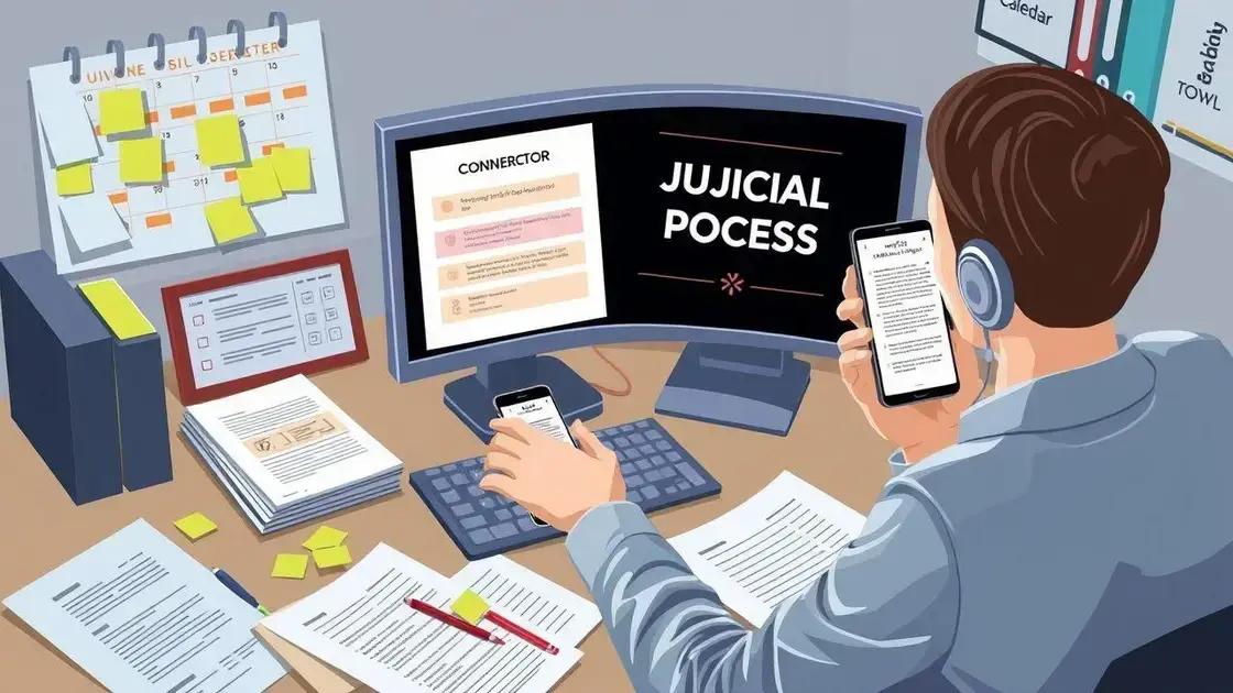 Dicas para acompanhar o processo sem surpresas