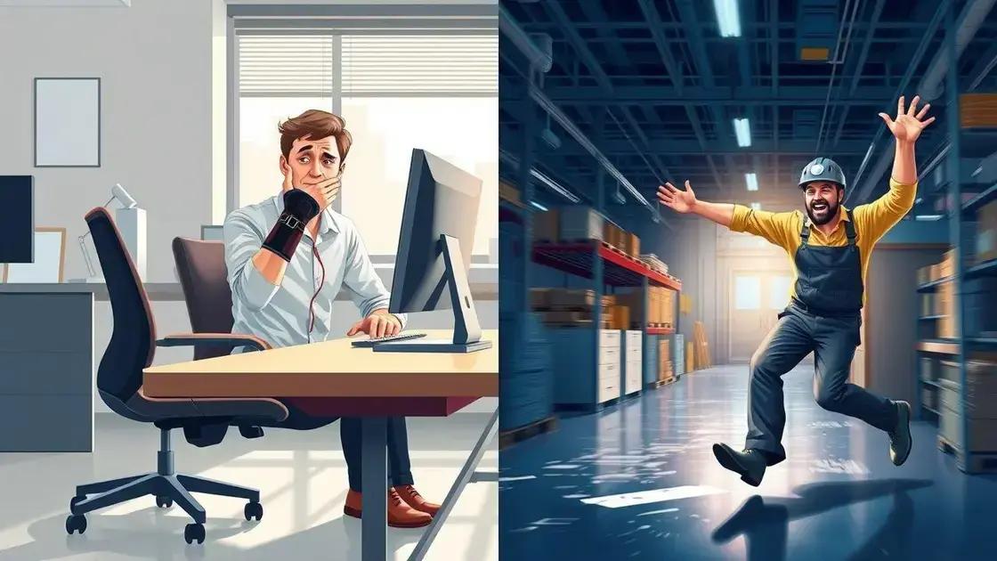 Diferenças entre doença ocupacional e acidente de trabalho