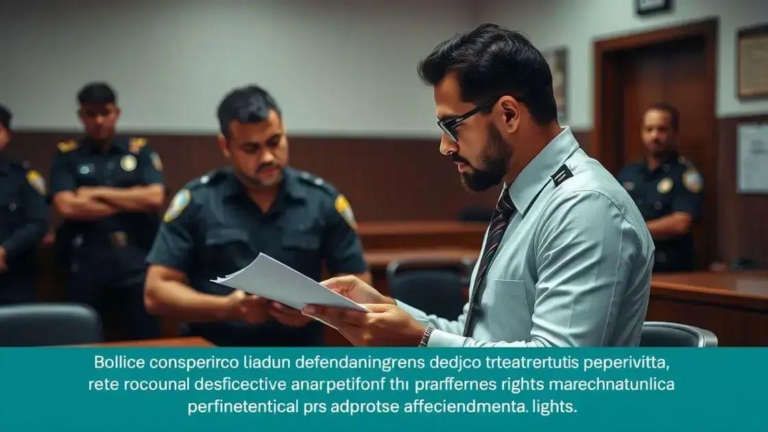 Direitos do acusado: o que não pode ser ignorado