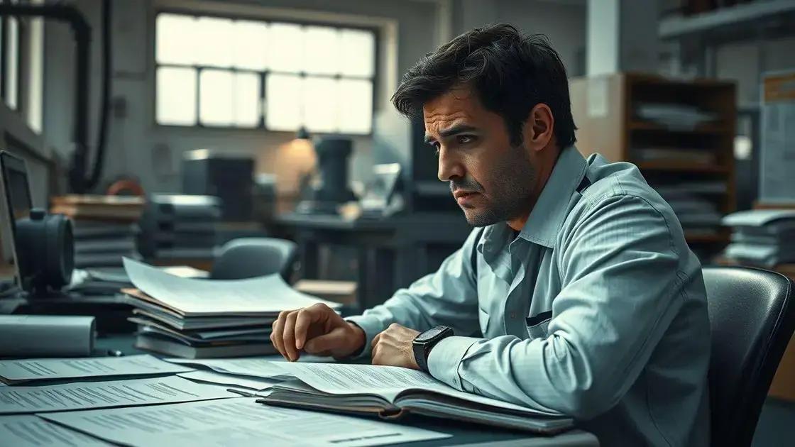 Direitos do trabalhador com doença ocupacional: o que muda na prática e como exigir seus benefícios