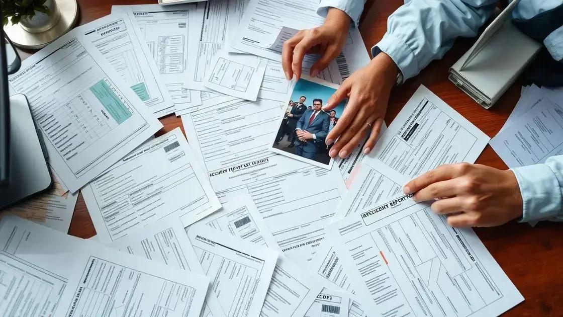 documentos e provas fundamentais para o processo