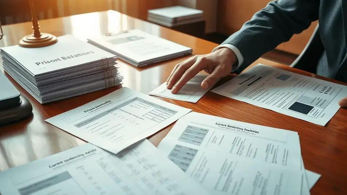 Documentos essenciais e forma de apresentação