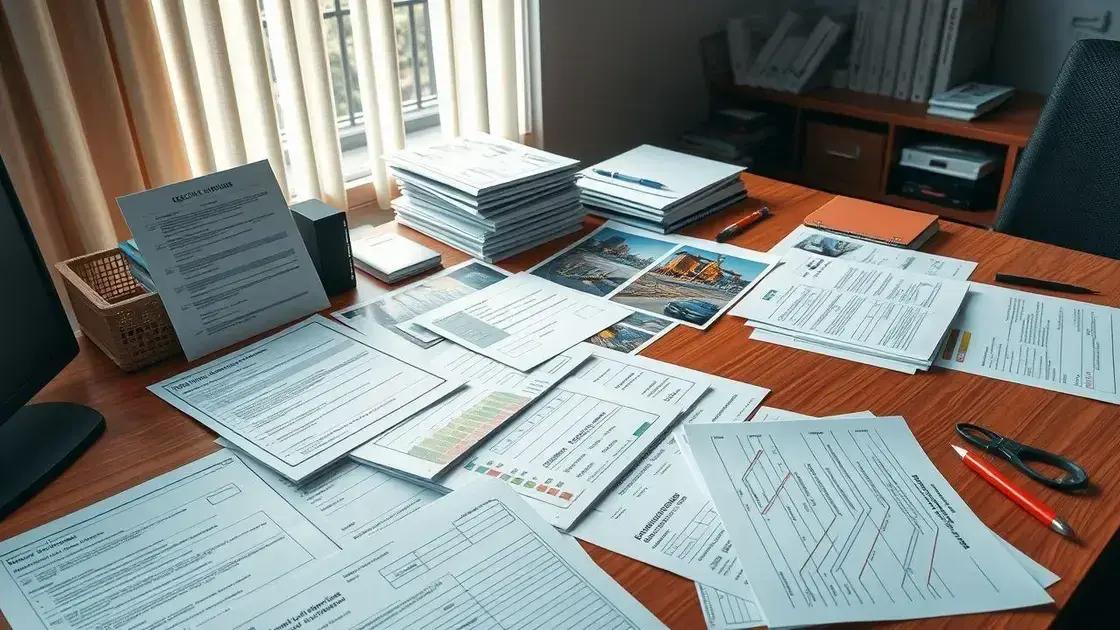 Documentos essenciais e provas que fortalecem o laudo
