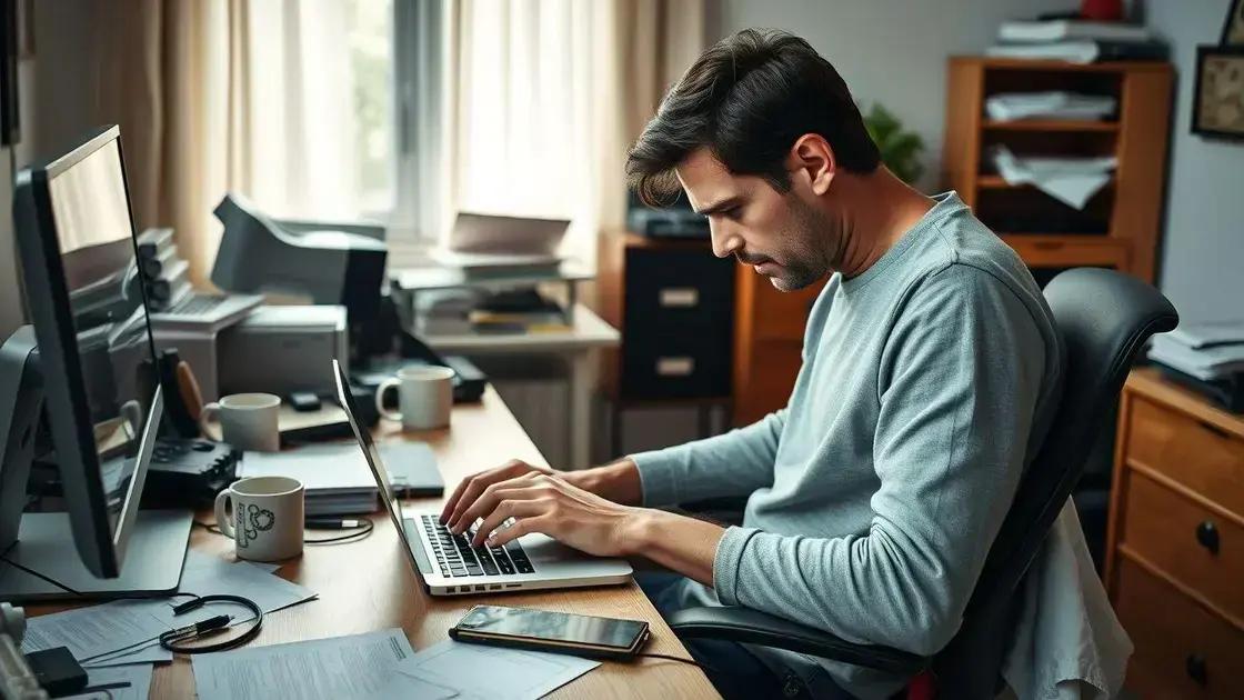 Doença ocupacional em home office: o perigo invisível que muita gente ignora diariamente