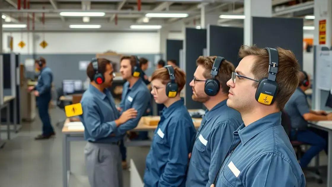 equipamentos e práticas essenciais para proteção auditiva