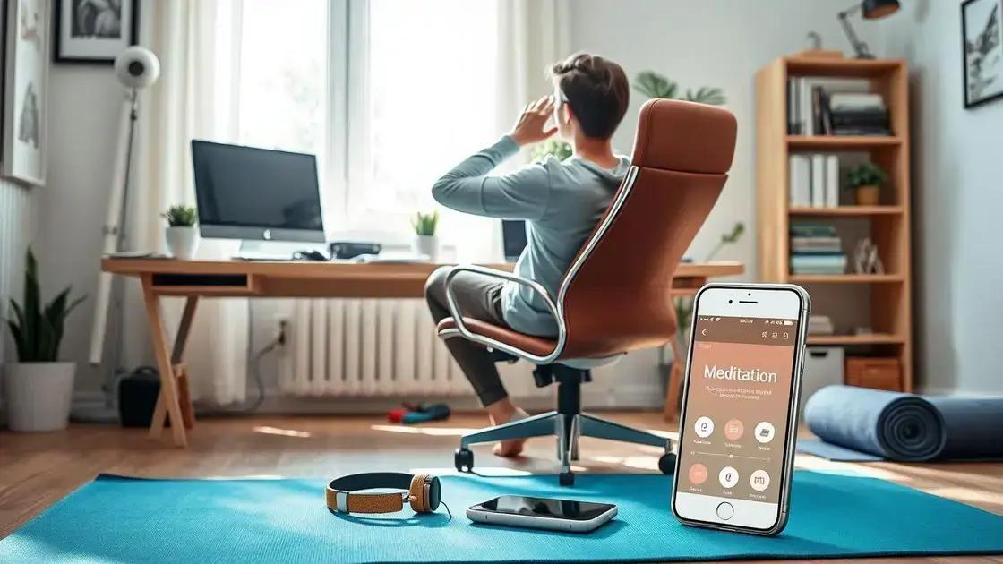 Estratégias práticas para cuidar do corpo e mente em casa