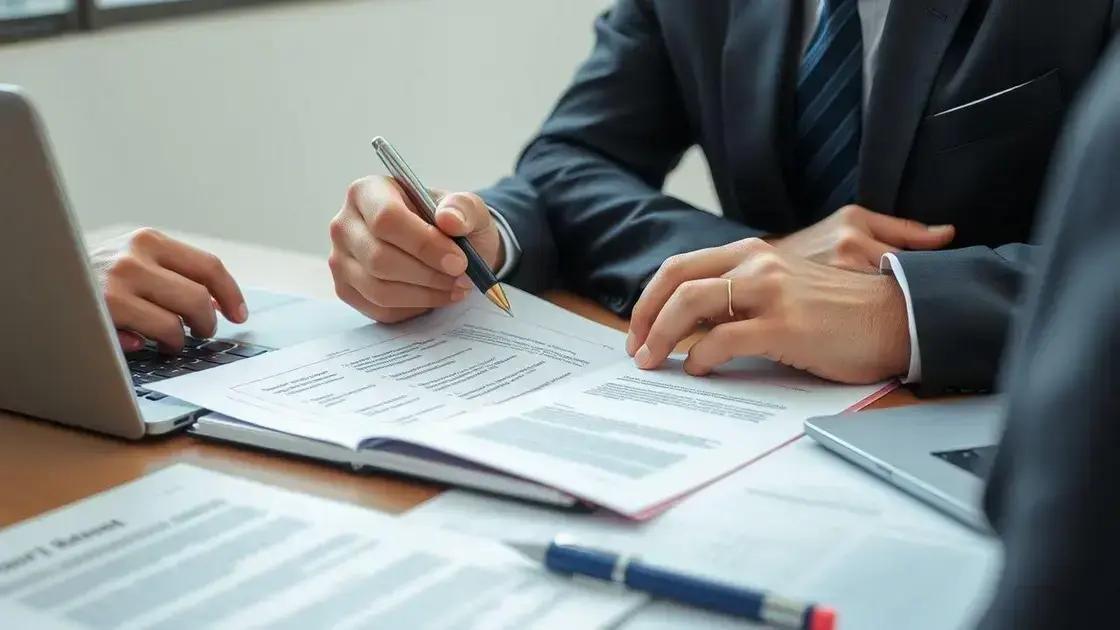 Etapas essenciais da revisão contratual