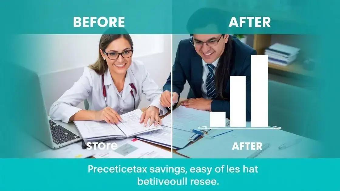 exemplos práticos de economia já obtidas por clínicas