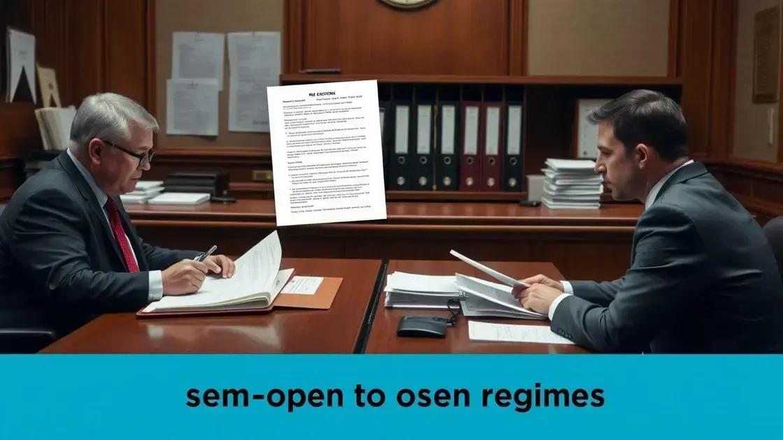 Exemplos reais de decisões sobre regime semiaberto para aberto