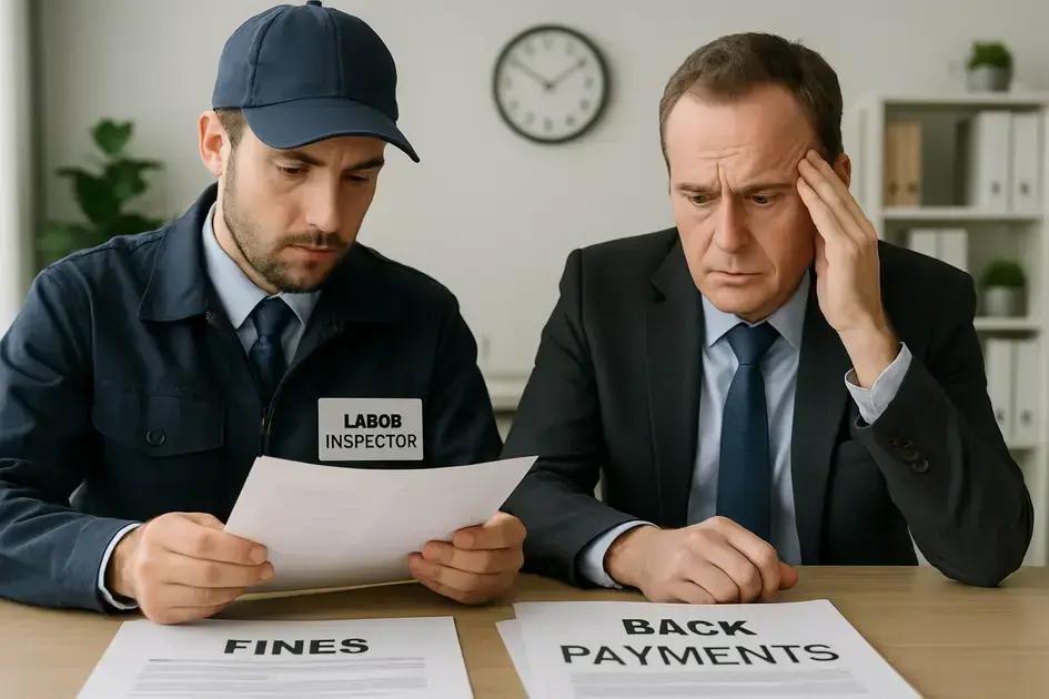 fiscalização e consequências para o empregador