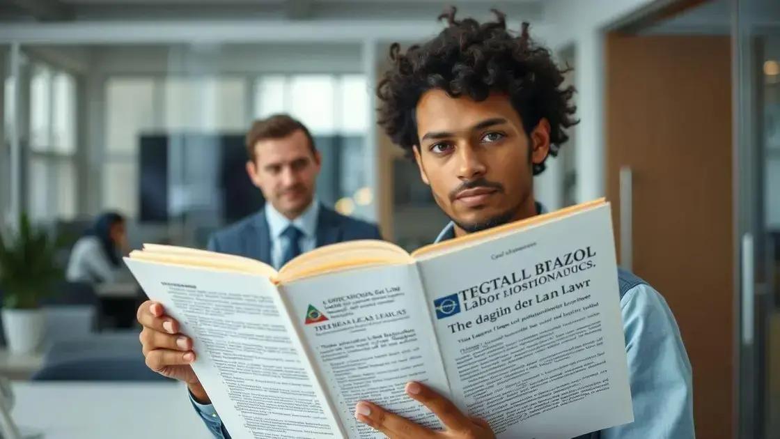 Fundamentos legais: quais artigos da CLT amparam o trabalhador