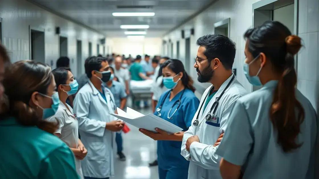 O papel dos hospitais e do sistema público