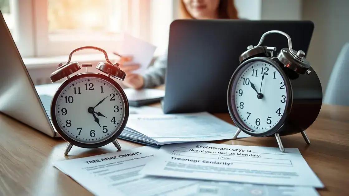 Prazos para notificar a antiga empresa e consequências