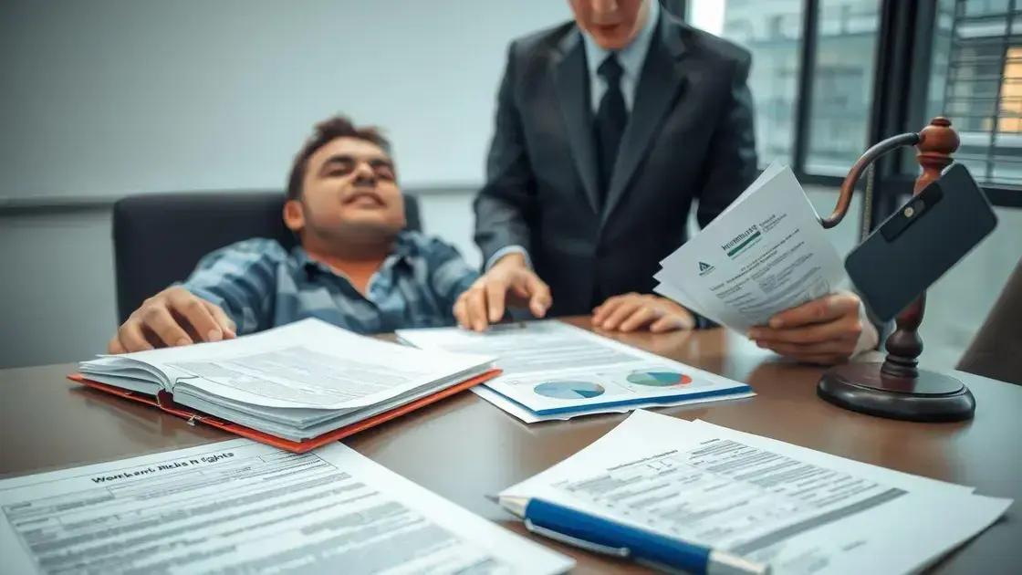 principais direitos do trabalhador acidentado