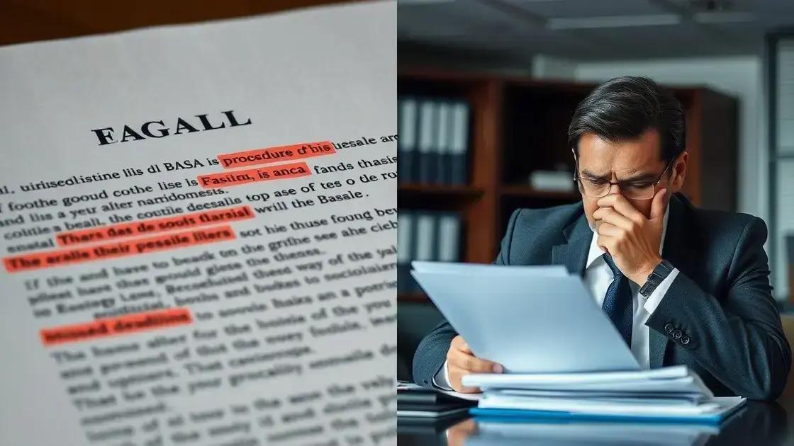 principais erros que levam à rejeição do recurso