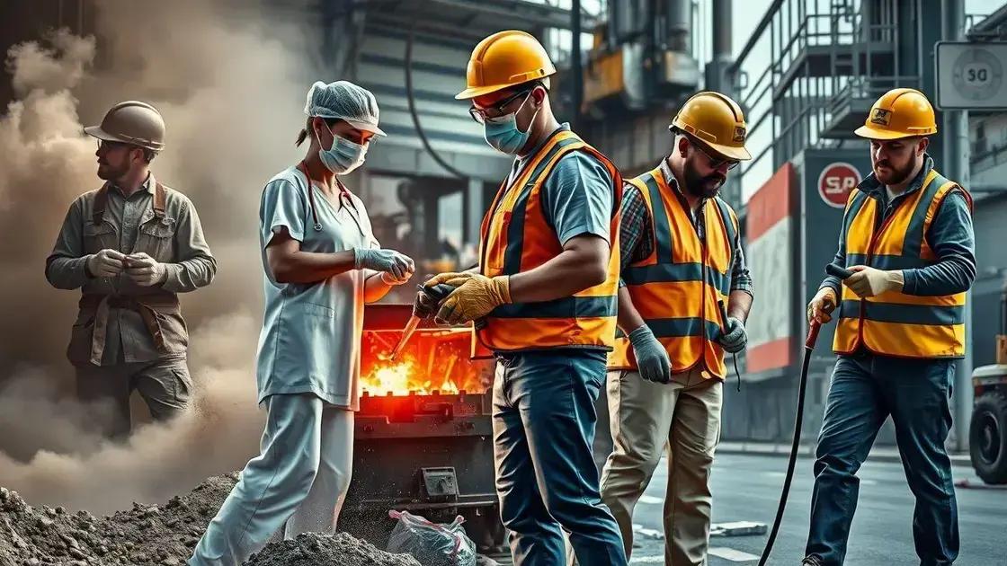 Principais profissões expostas ao risco e exemplos do cotidiano