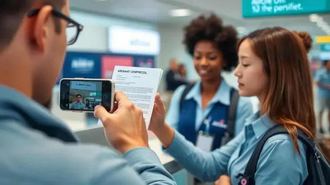 Protocolo de reclamação: mostrando sua tentativa de solução
