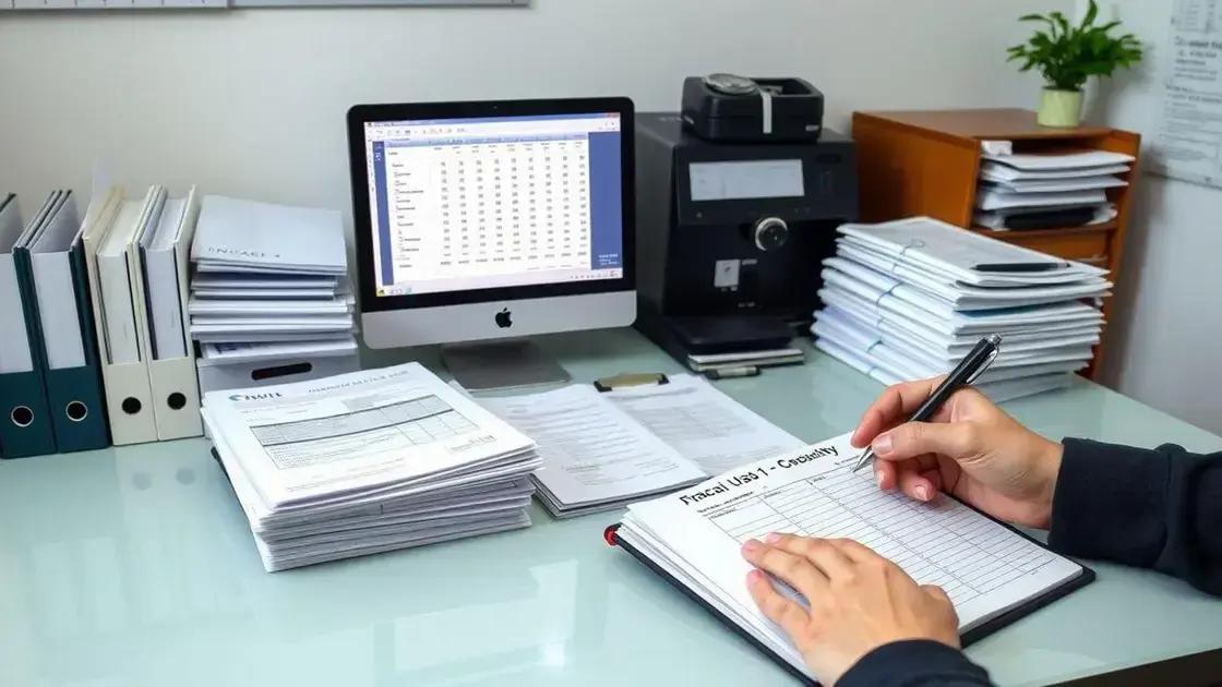 Quais documentos e registros são indispensáveis para o fisco