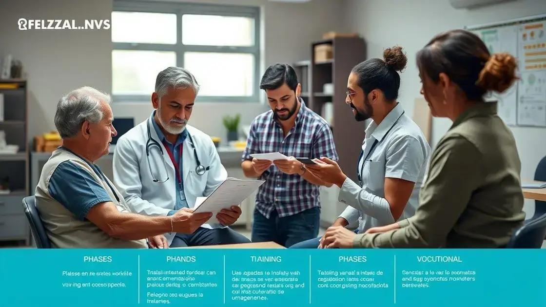 Quais etapas envolvem o processo de reabilitação