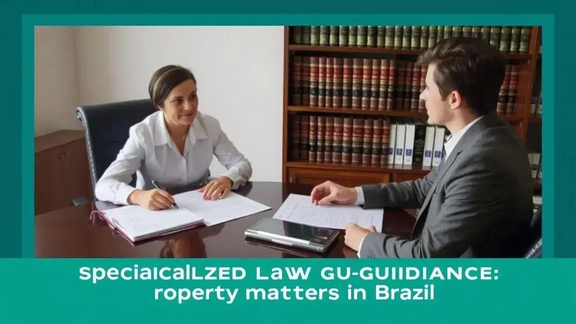 Quando buscar orientação de um especialista