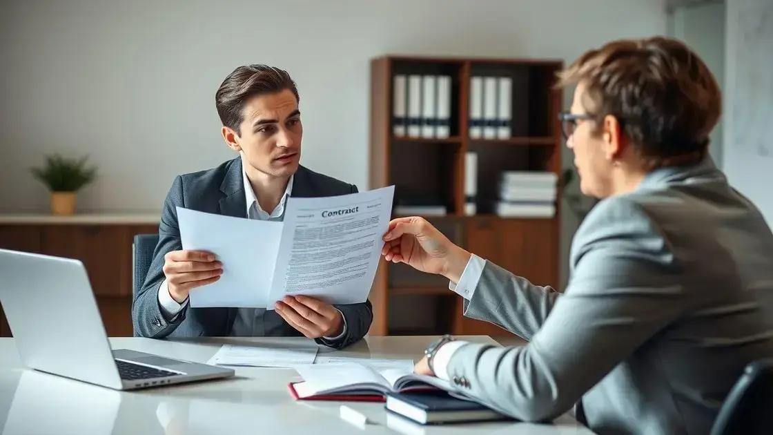 Quando procurar um advogado para contratos?