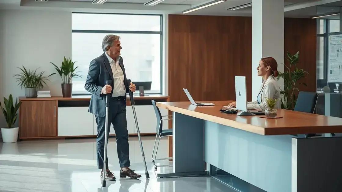 Reabilitação profissional acidente: estratégias, direitos e como acelerar seu retorno ao trabalho